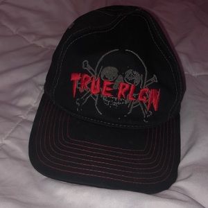 True religion baseball hat